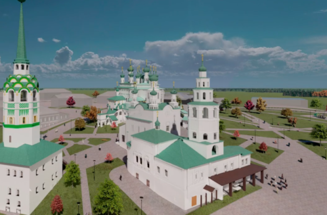 Соликамский краеведческий музей презентовал один из масштабных проектов этого года – «Каменные кружева Соликамска»